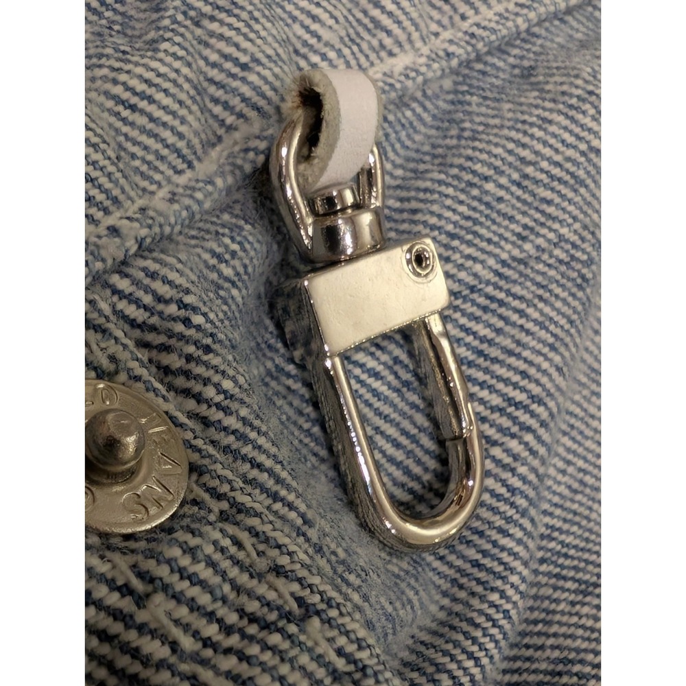 VINTAGE Polo Jeans Co Ralph Lauren 67 Bootcut Jeans Womens 12 Utility Clasp Y2K - Picture 9 of 16